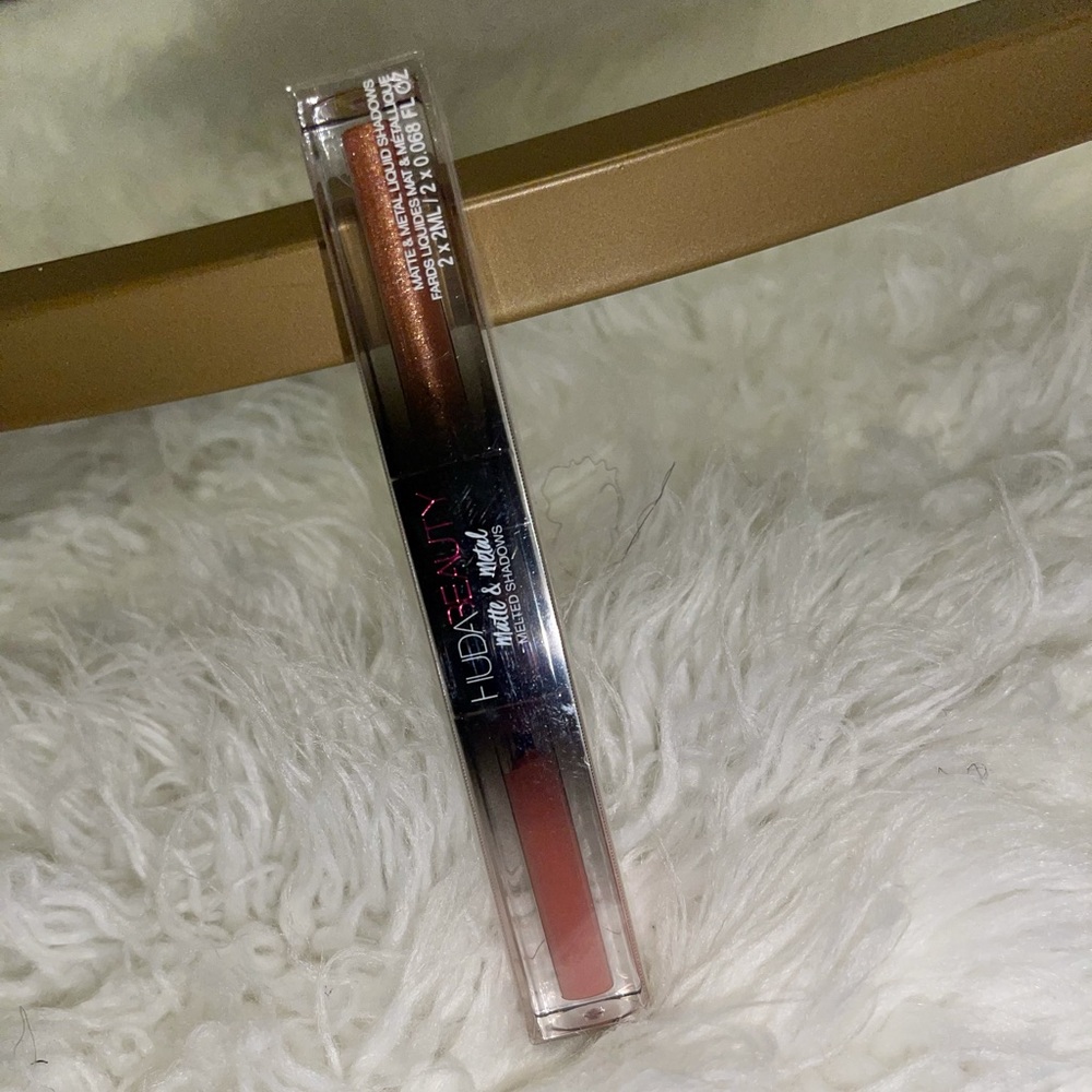 Huda beauty Matte & Metal Melted Double liquid